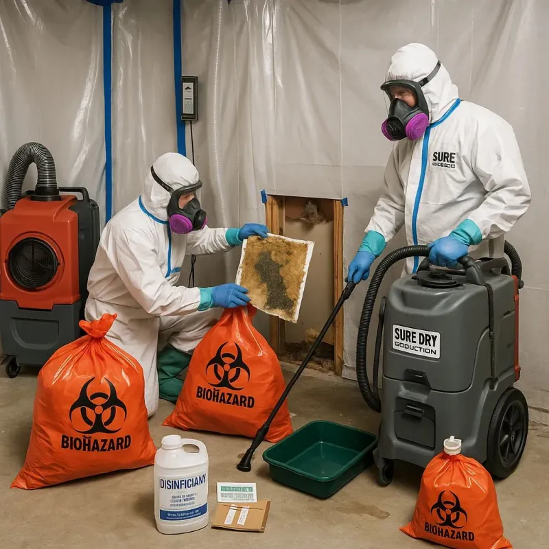 Contaminated Water Handling Protocols process in Fredonia, KS